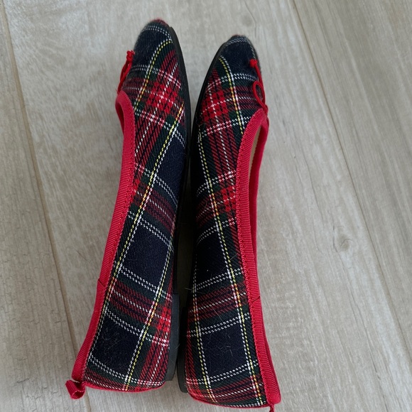 Crewcuts Girl’s Tartan Plaid Ballet Flats - Picture 7 of 8